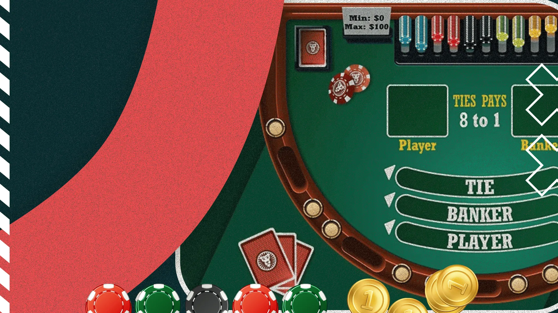 Baccarat (rules, tips, strategies) hero image