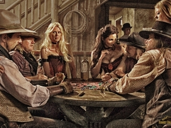 Poker in the Wild West image